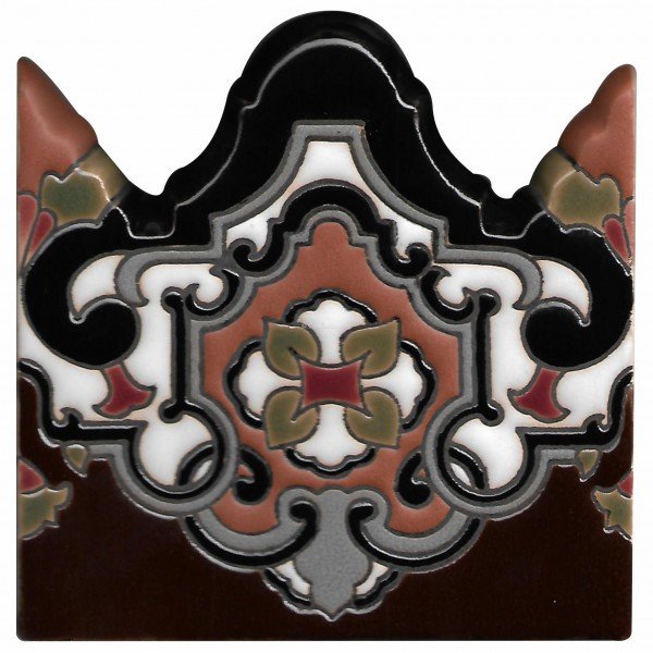 Ceramic High Relief Border Tile Plaquet Cosio